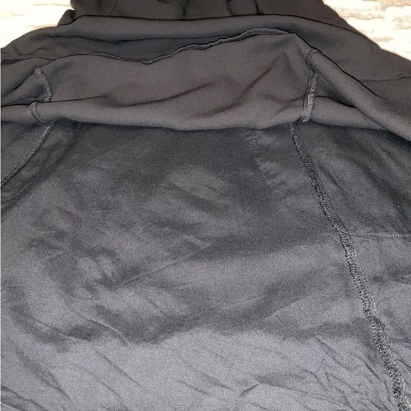 Abercrombie & Fitch Long Sleeve Babydoll Mini Dress Black Size Medium - Picture 7 of 11